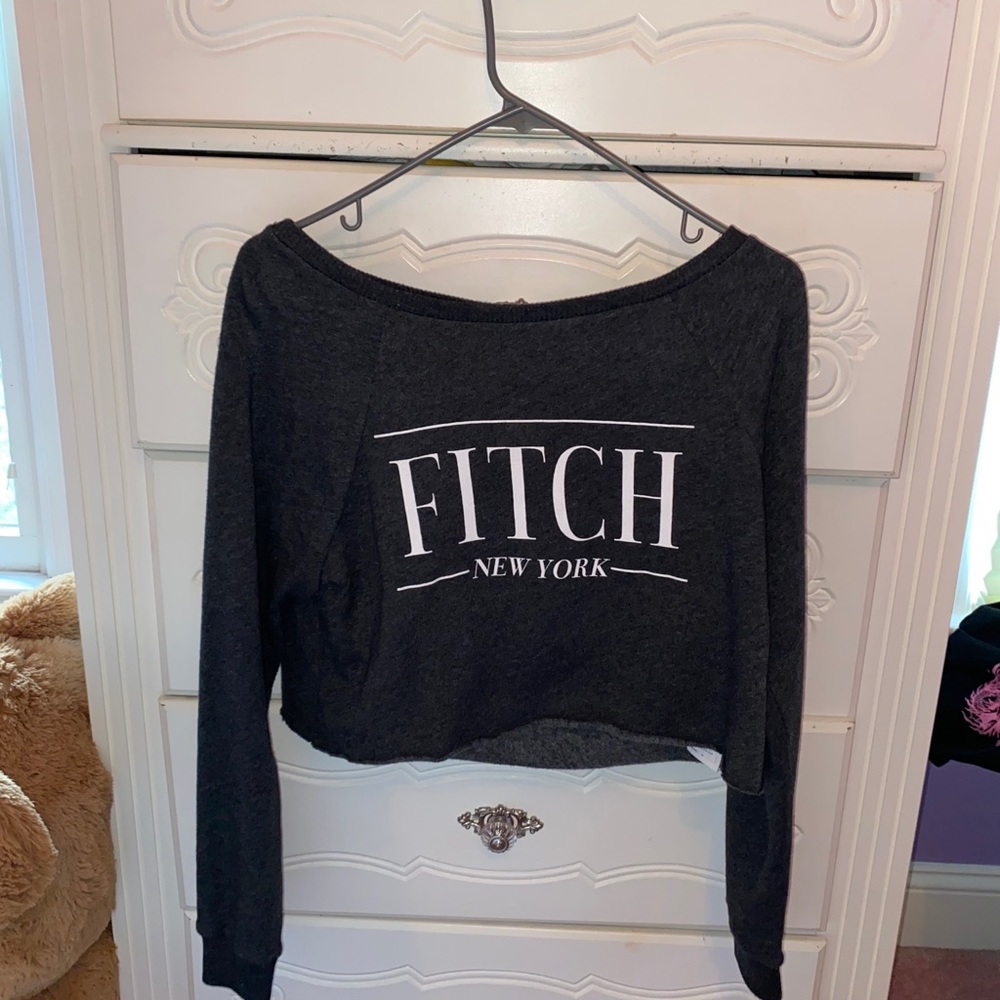 NWT Abercrombie Cropped Sweatshirt